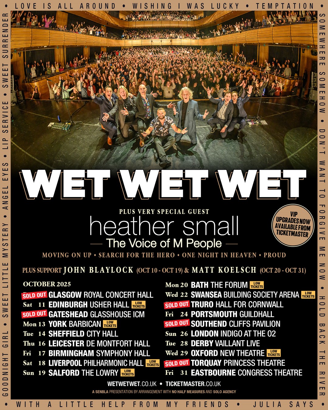 Heather Small Tour Poster 2025